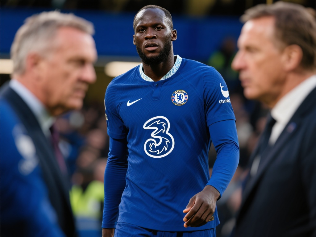 卢卡库身价大幅缩水:从巅峰过亿跌至3000万欧元 特别是在切尔西时期的困境,卢卡库与俱乐部