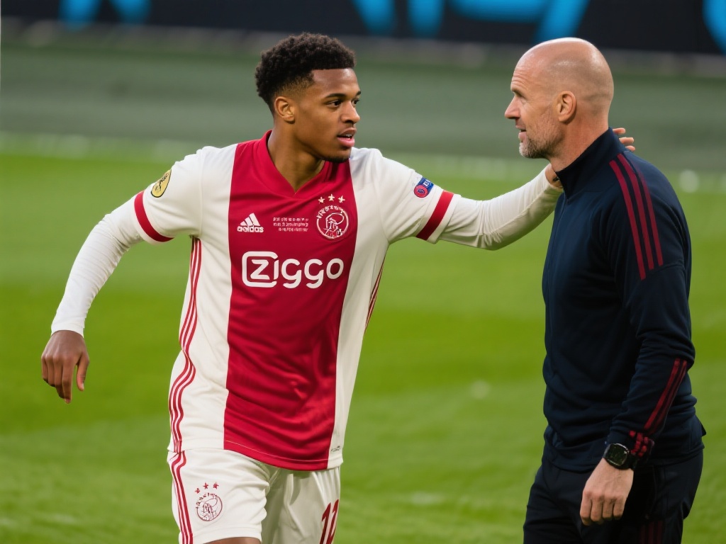 滕哈格盯上阿贾克斯锋线杀手布罗贝，曼联有意加强攻击火力！