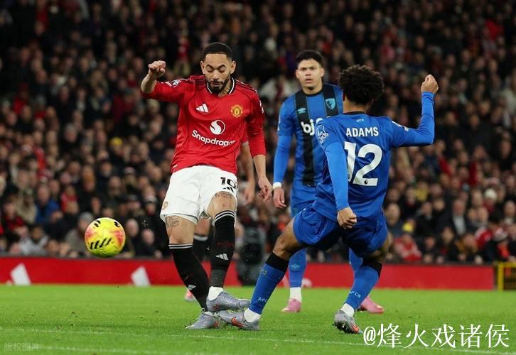 曼联4-4伯恩茅斯，赛后评分：B费8.8分最高，1进球1助攻